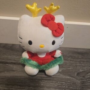 Ty Sanrio Hello Kitty Christmas Plush